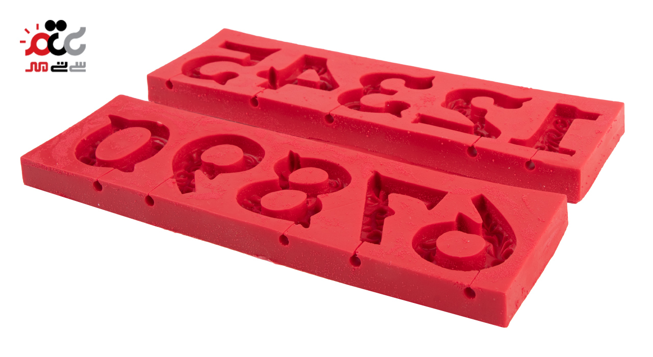 قالب مولد فوندانت سیلیکونی سورناپارت طرح اعداد طرح دار