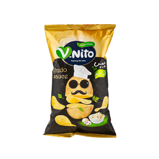 چیپس با طعم سس آلفردو وی نیتو 105 گرمی