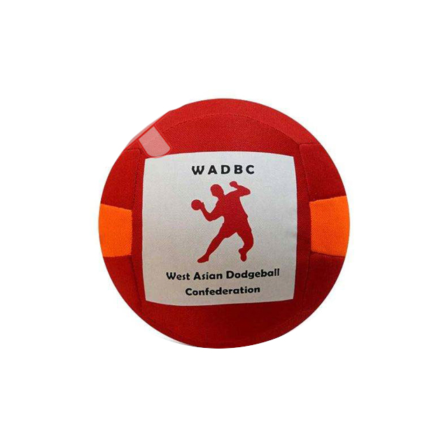توپ داژبال وسطی قرمز سایز متوسط