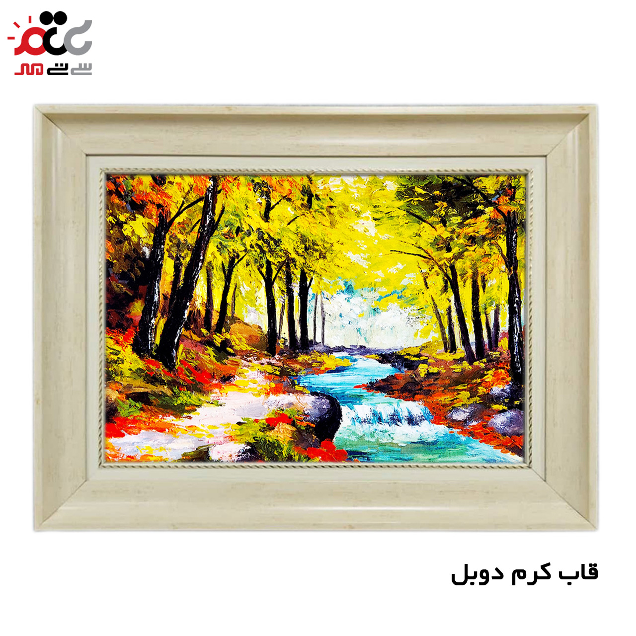 تابلو فرش چاپی طرح منظره کد 10175 سایز 60×40 سانتی متری