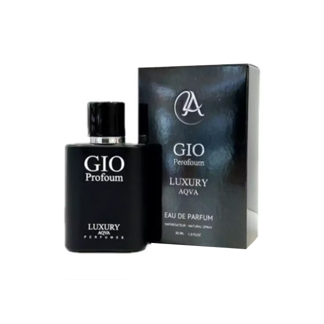 بهترین عطر مردانه جی او GIO لاکچری آکوا 30 میلی لیتری