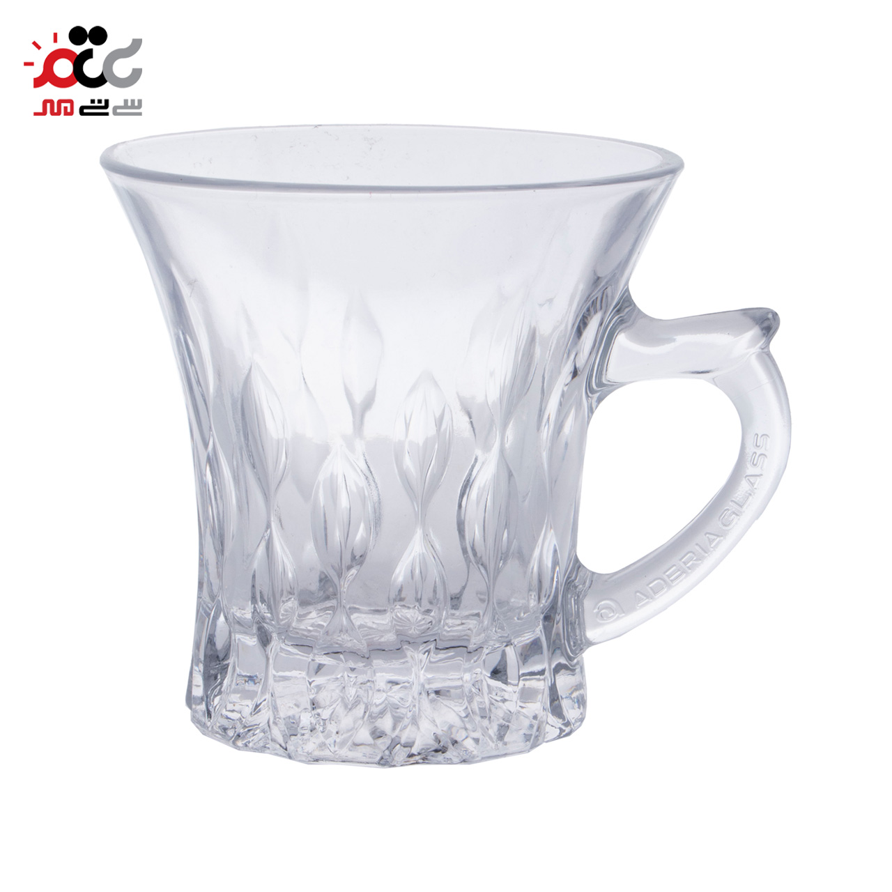 فنجان شیشه ای مدل میراژ بسته 6 عددی