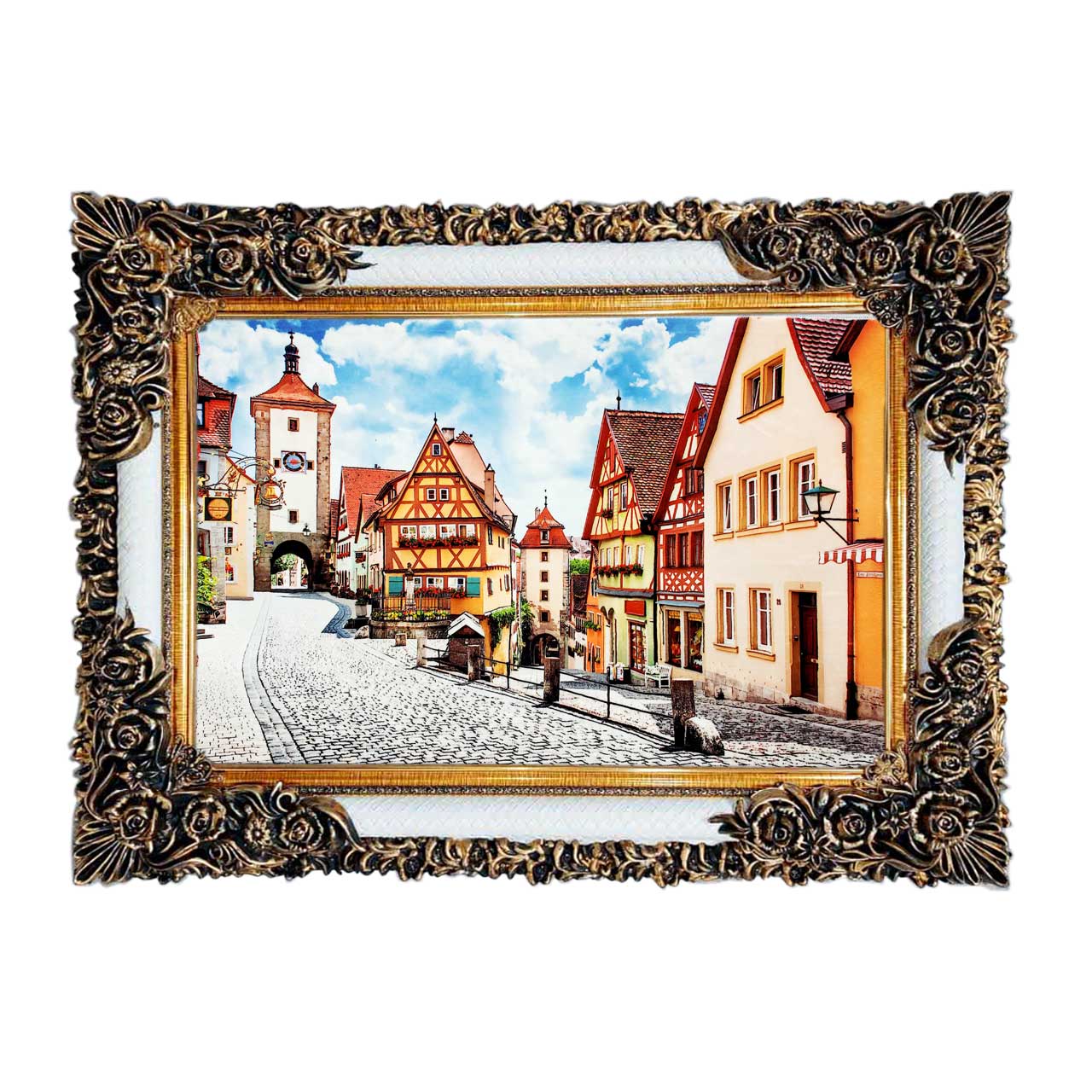 تابلو فرش با زیبا ترین قاب