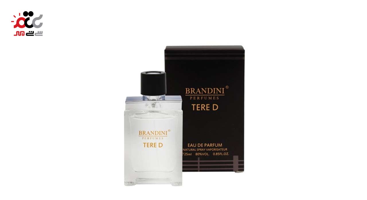 عطر جیبی مردانه برندینی مدل TERE D حجم 25 میلی لیتری