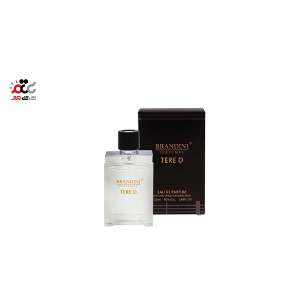 عطر جیبی مردانه برندینی مدل TERE D حجم 25 میلی لیتری