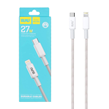 کابل شارژ فست BUKU Type-C To Lightning مدل MA-095 27W - طوسی - MMS