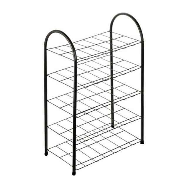 جاکفشی فلزی پنج طبقه لبه دار