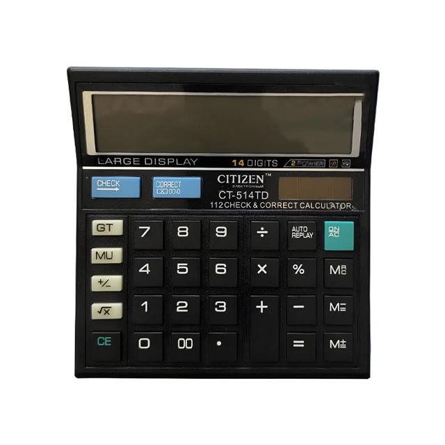 ماشین حساب سیتیزن مدل CT-514TD