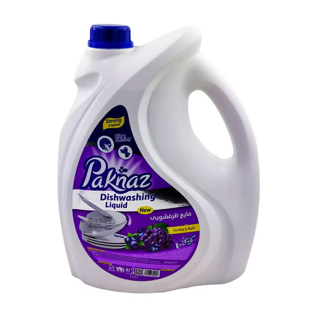 مایع دستشویی بنفش پاکناز 3750 میلی لیتری