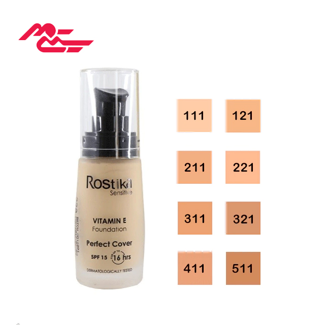 کرم پودر شیشه ای رستیکا شماره 311 حجم 35 میلی لیتری