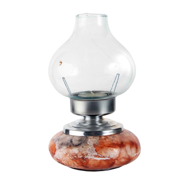 شمعدان لایت پلاستیک طرح لامپا کد 02