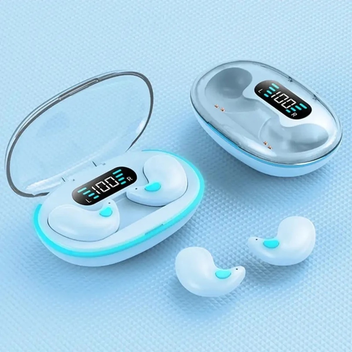 ایرفون بی سیم مدل X55 - آبی
