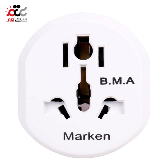 تبدیل ۳ به ۲ برق مارکن مدل ارت دار