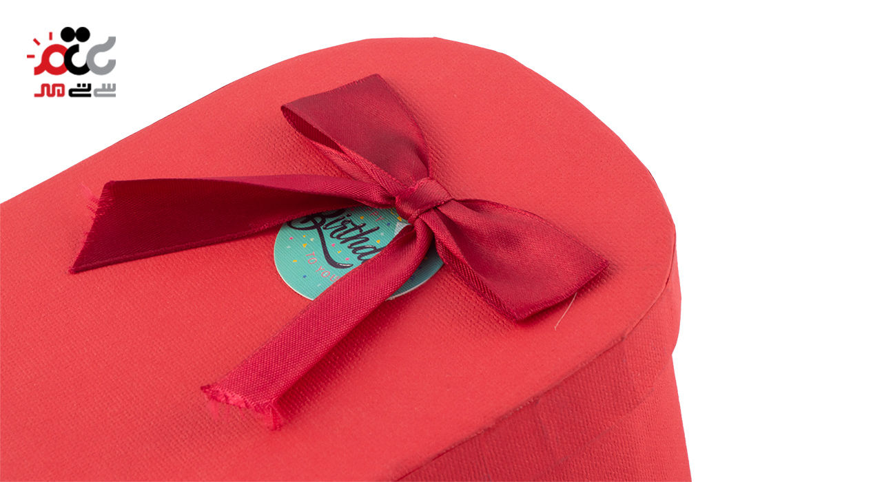 جعبه هدیه مقوایی مدل بیضی کد 64