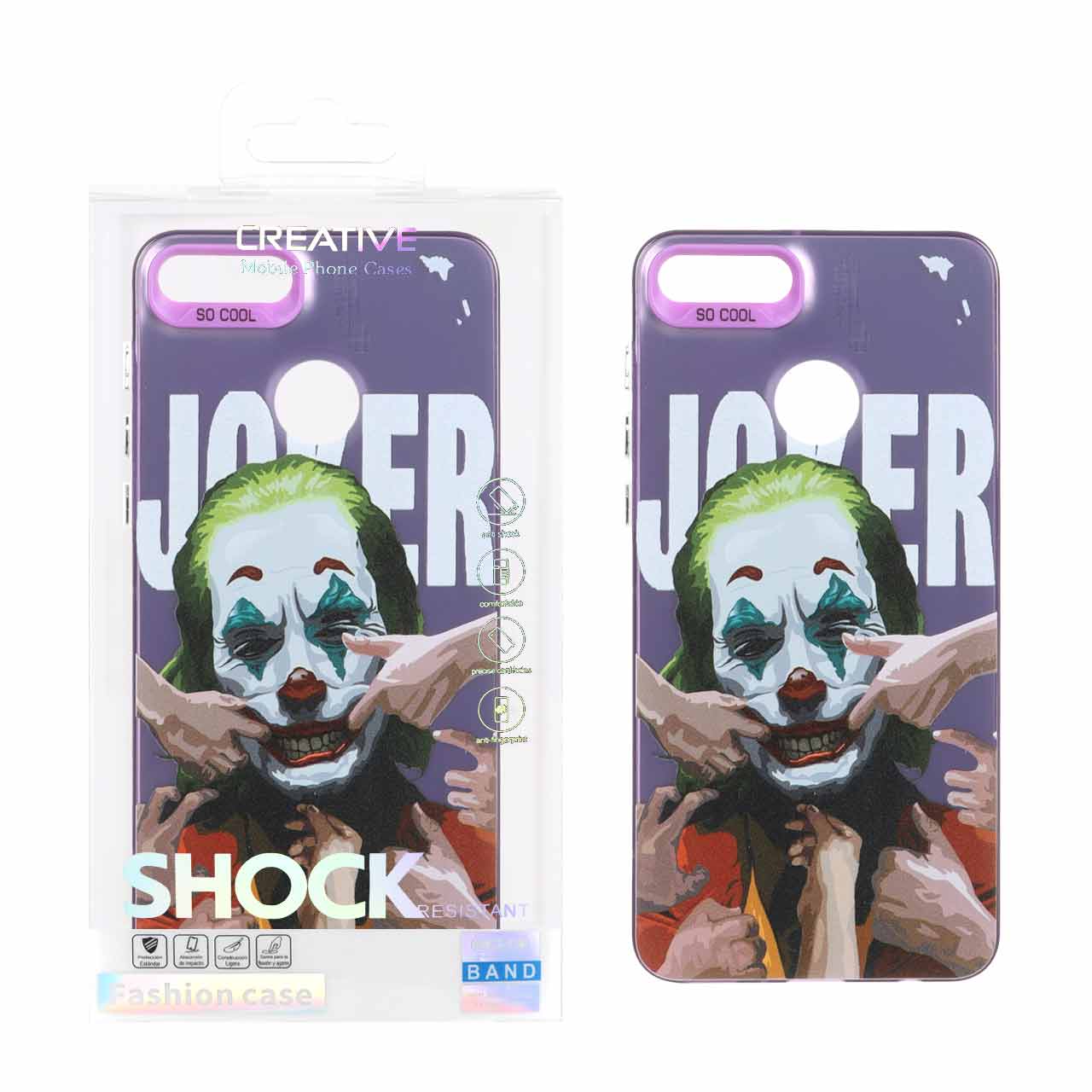 قاب طرح دار SO COOL مدل Huawei Y9 (2018) - کد 622 CHJ (پک دار)