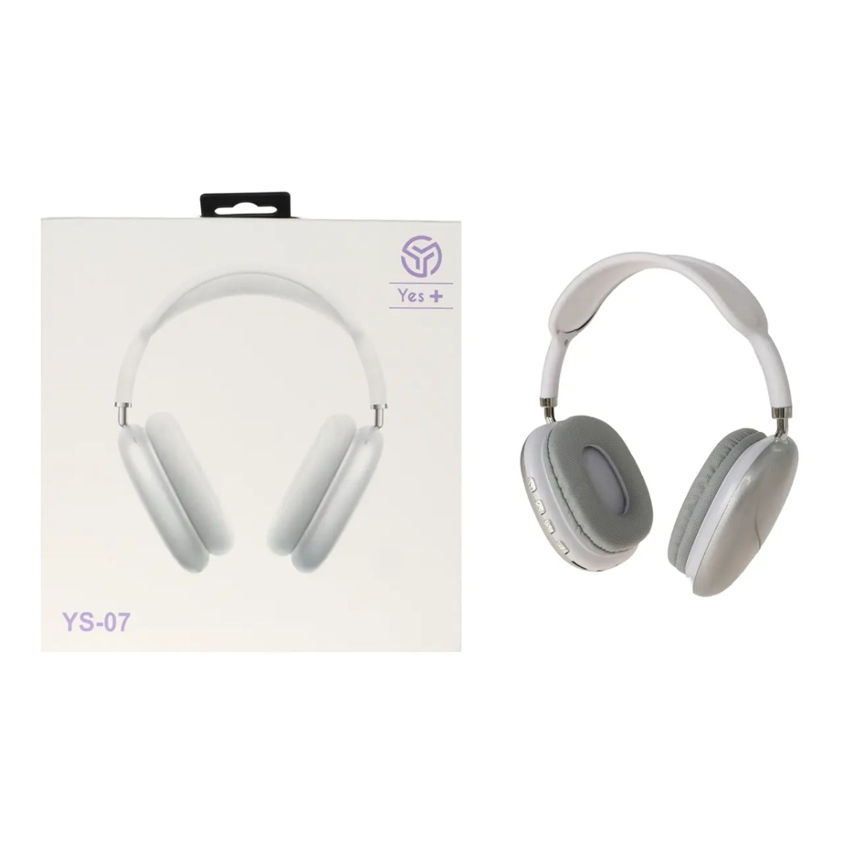 هدفون بی سیم YesPlus مدل YS-07 - سفید - YSP