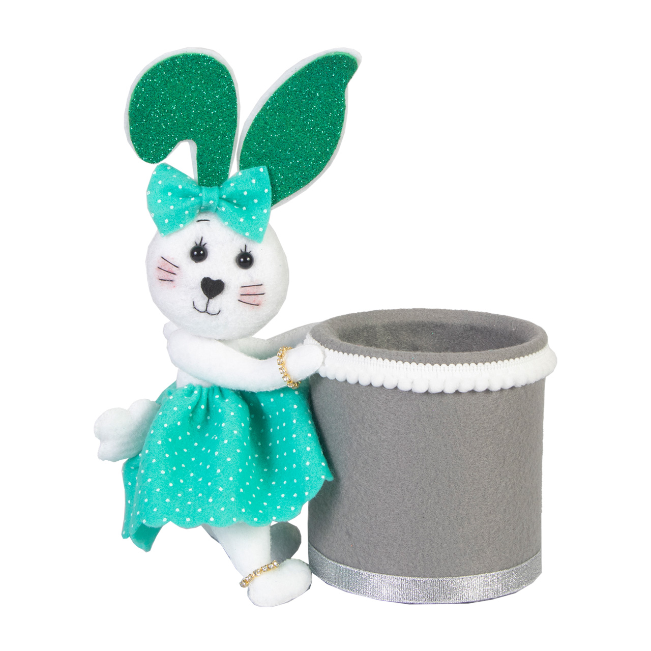 جاقلمی عروسکی نمدی مدل خرگوش