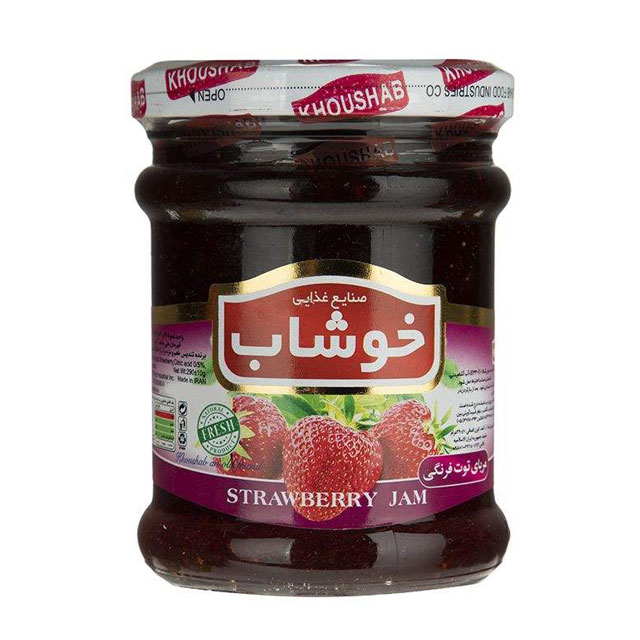 مربا توت فرنگی خوشاب  290 گرمی