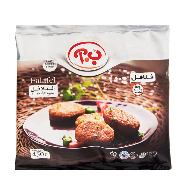 فلافل آماده ب.آ  450 گرمی