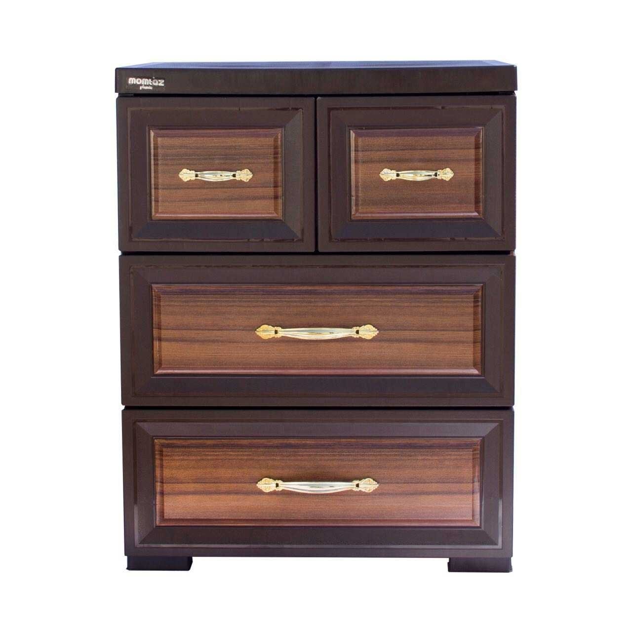 ارگانایزر 3 طبقه طرح چوب ممتاز پلاستیک مدل دراور