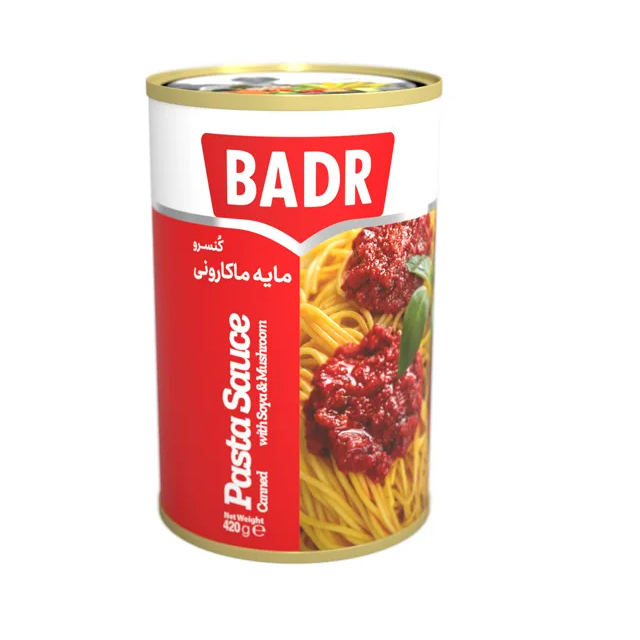 خرید کنسرو مایه ماکارونی بدر 420 گرمی