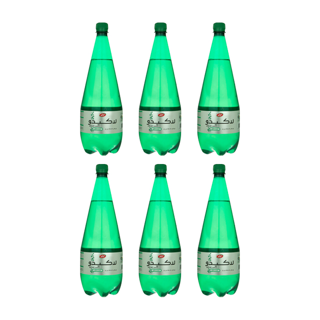 ارزانترین نوشابه لیمو نعناع لاکیدو کاله 1500 میلی لیتری بسته 6 عددی