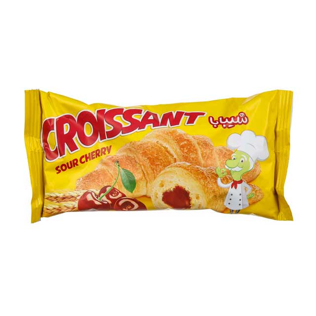 کروسان با مغز آلبالویی شیبابا 50  گرمی