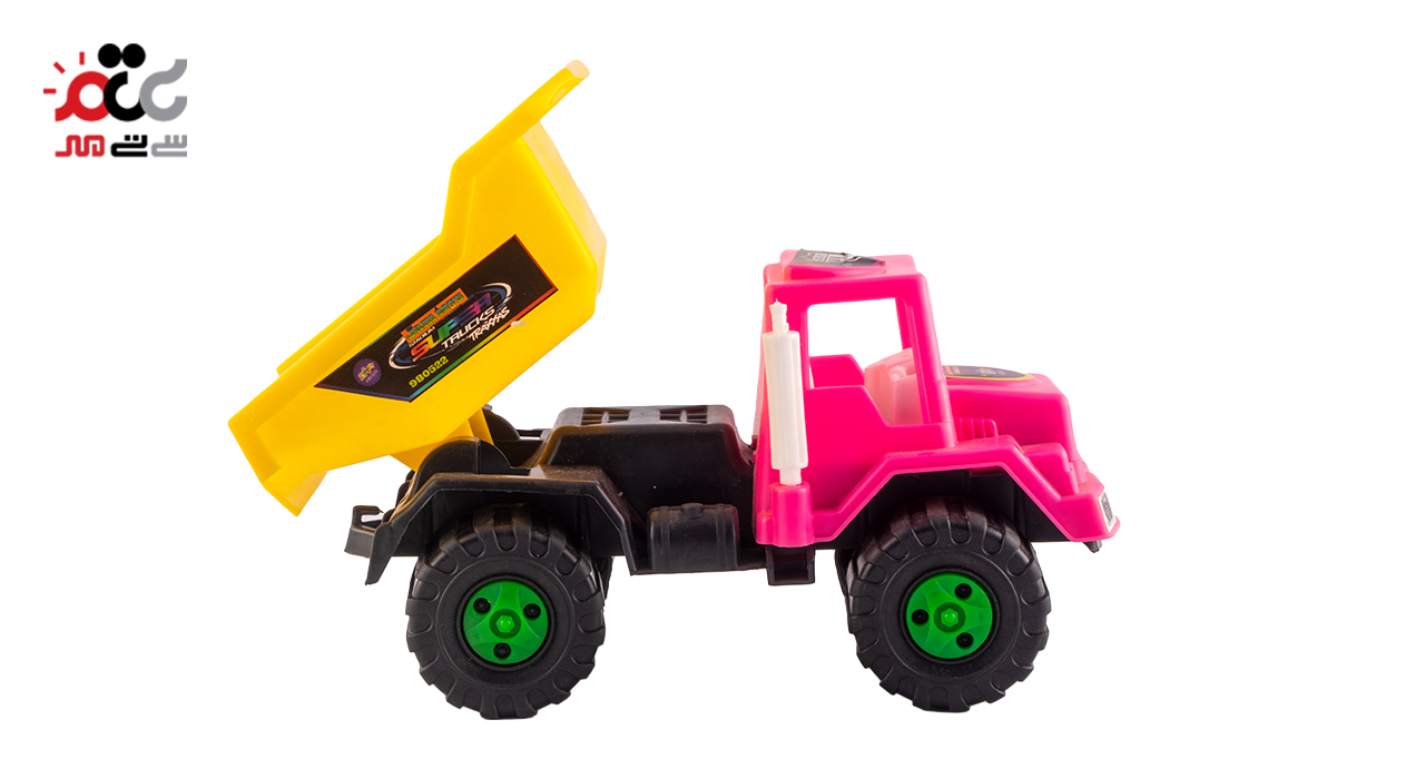 ماشین اسباب بازی کمپرسی همراه با بیل توری دار کد 56