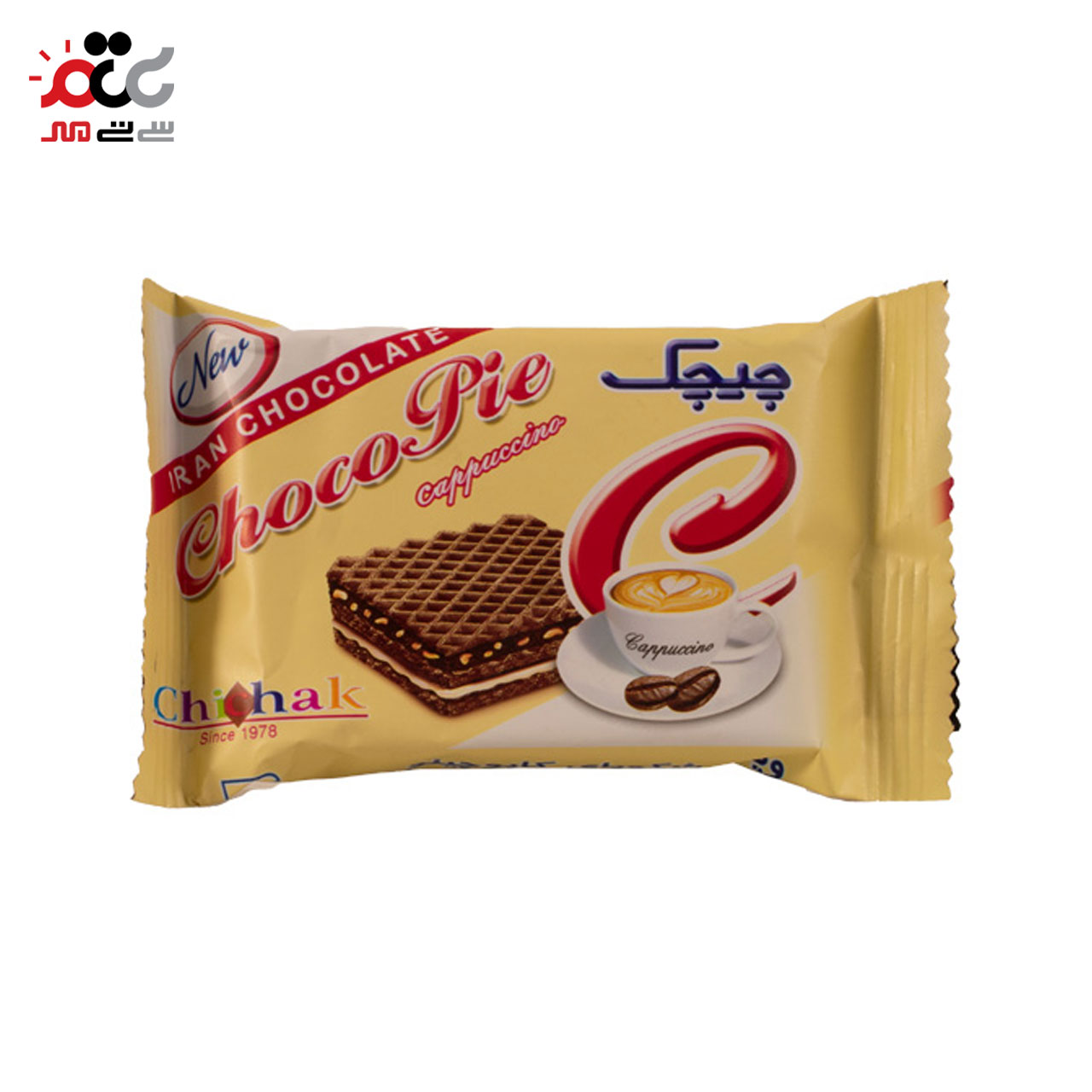 ویفر شکوپای کاپوچینو چیچک 23 گرمی بسته 24 عددی