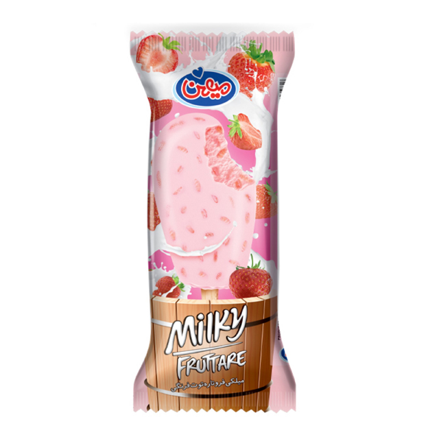 خرید بستنی میهن میلکی فروتاره توت فرنگ 72 گرمی