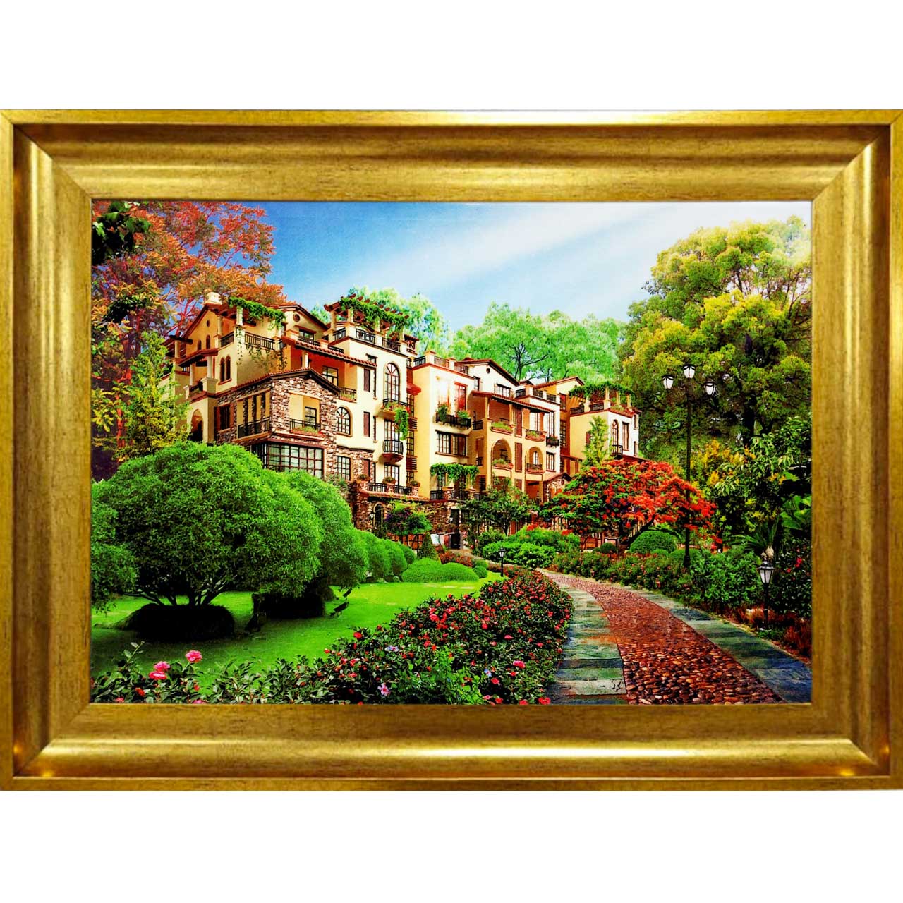 تابلو فرش با زیبا ترین قاب