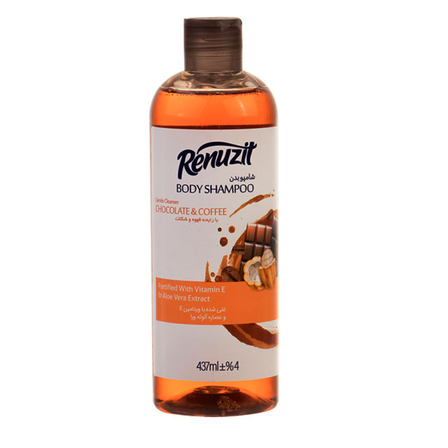 شامپو بدن حاوی قهوه شکلات رینوزیت 437 میلی لیتری