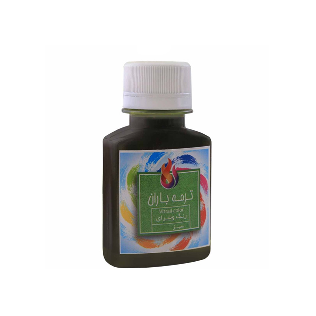 رنگ ویترای سبز ترمه باران 60 میلی لیتری