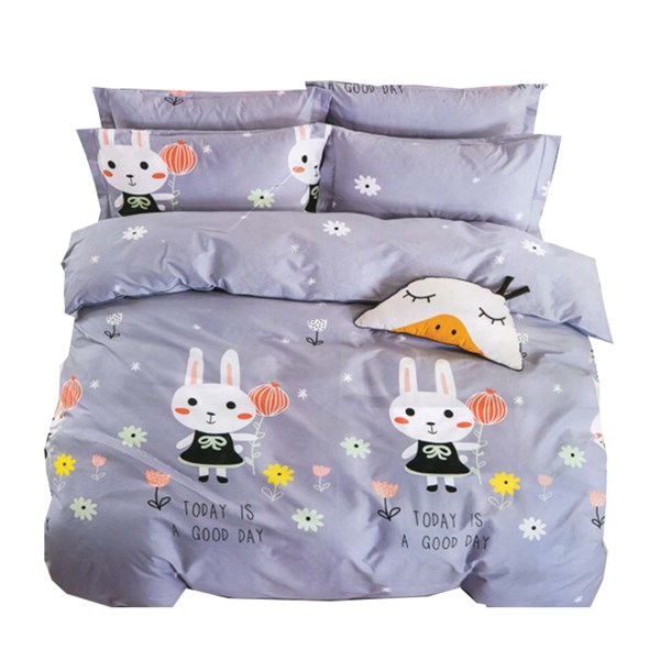 سرویس روتختی یک نفره کارینا 6 تکه مدل Rabbit B