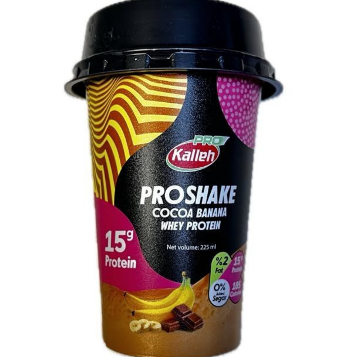 پروشیک کاکائو موزی لیوانی کاله 225 میلی لیتری