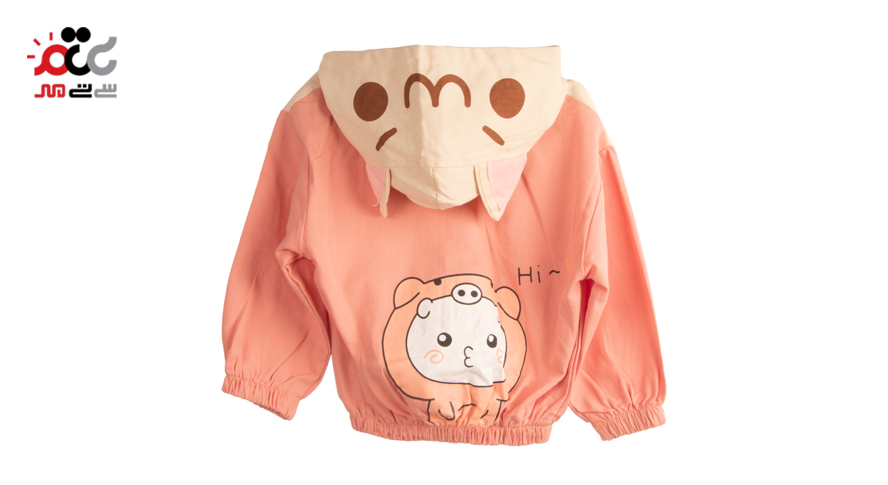 سویشرت دخترانه کتان کد 017