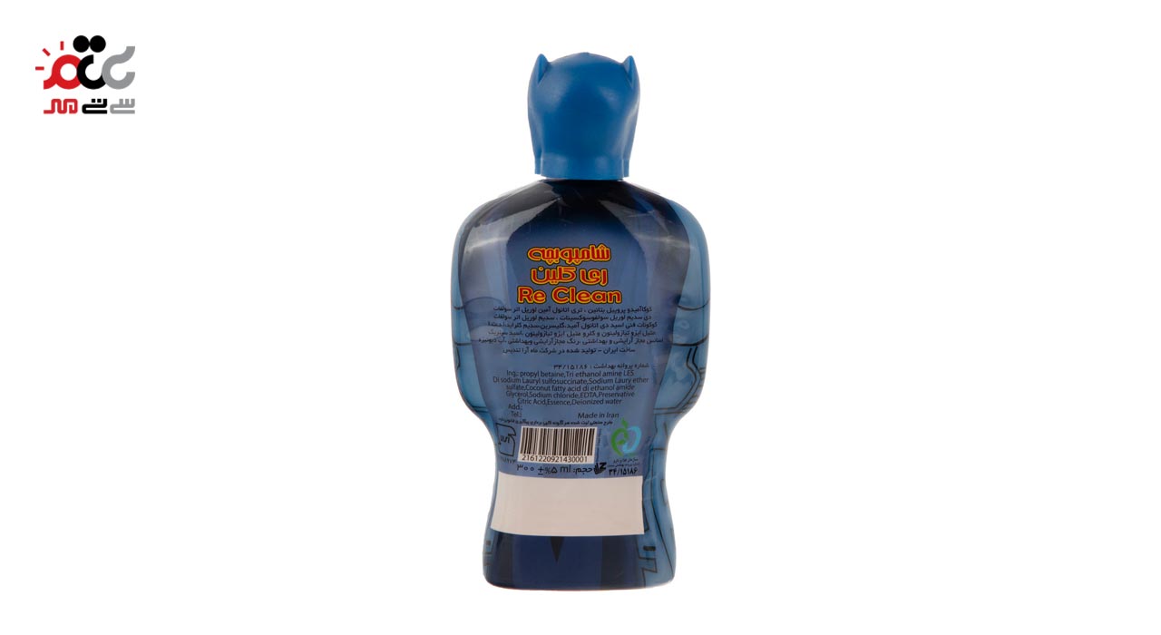 شامپو بچه ریکلین مدل بتمن 300 میلی لیتری