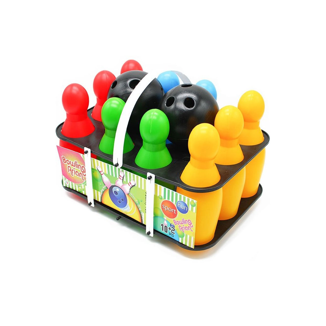 اسباب بازی بولینگ آرین مدل دسته دار 10 عددی