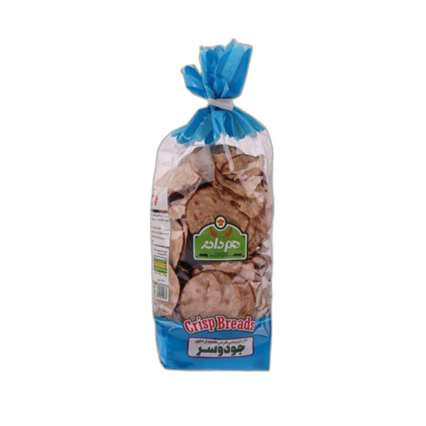 نان خشک چیپسی جو دو سر هم دانه 230 گرمی
