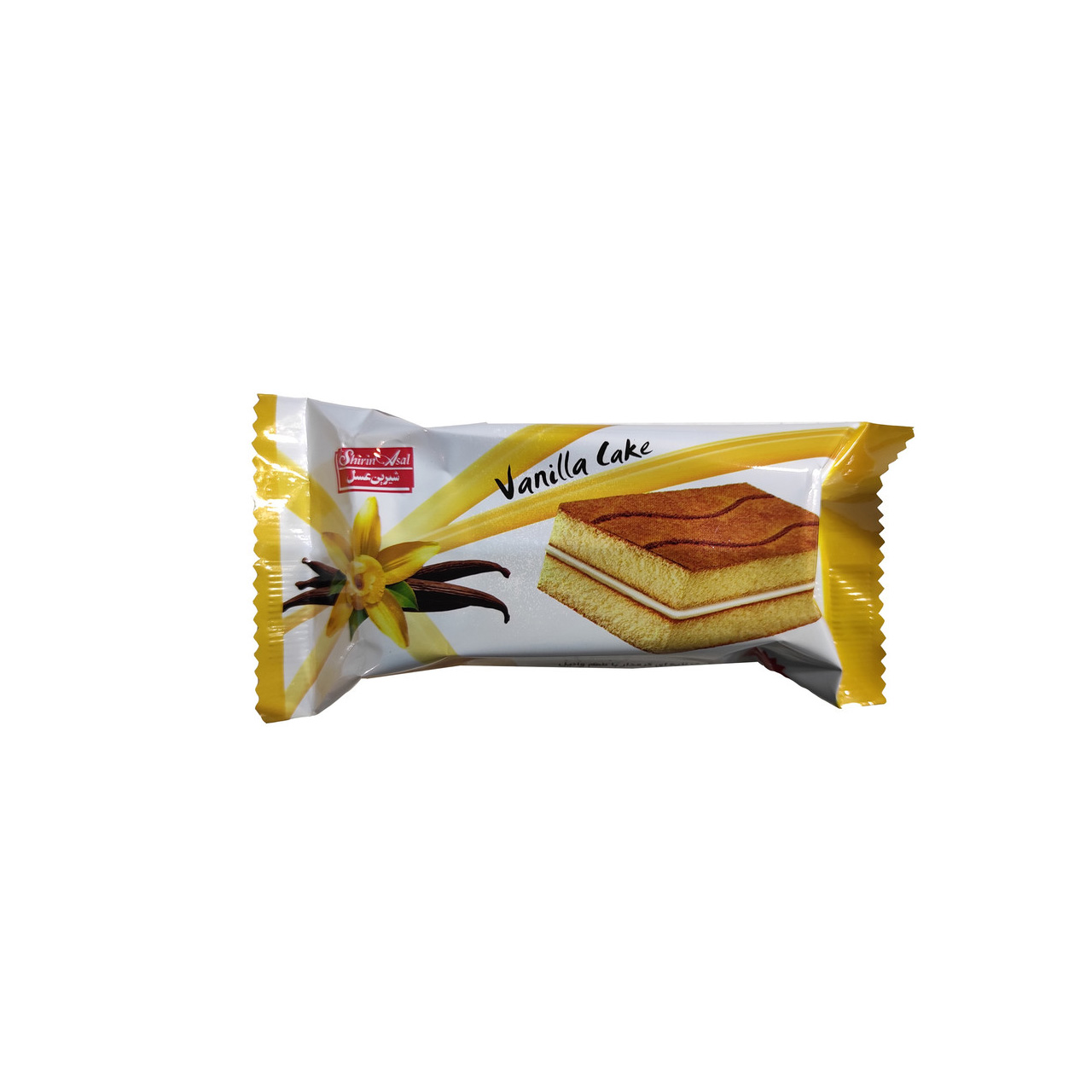 کیک لایه ای وانیلی شیرین عسل 25 گرمی