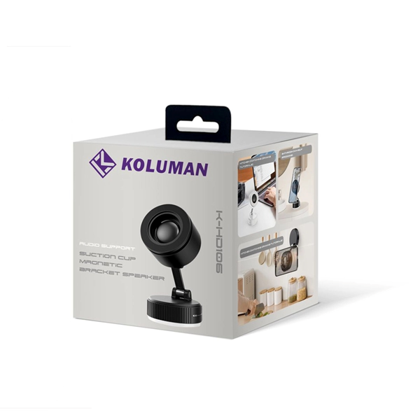 هولدر وکیومی گوشی موبایل Koluman مدل K-HD106 - مشکی