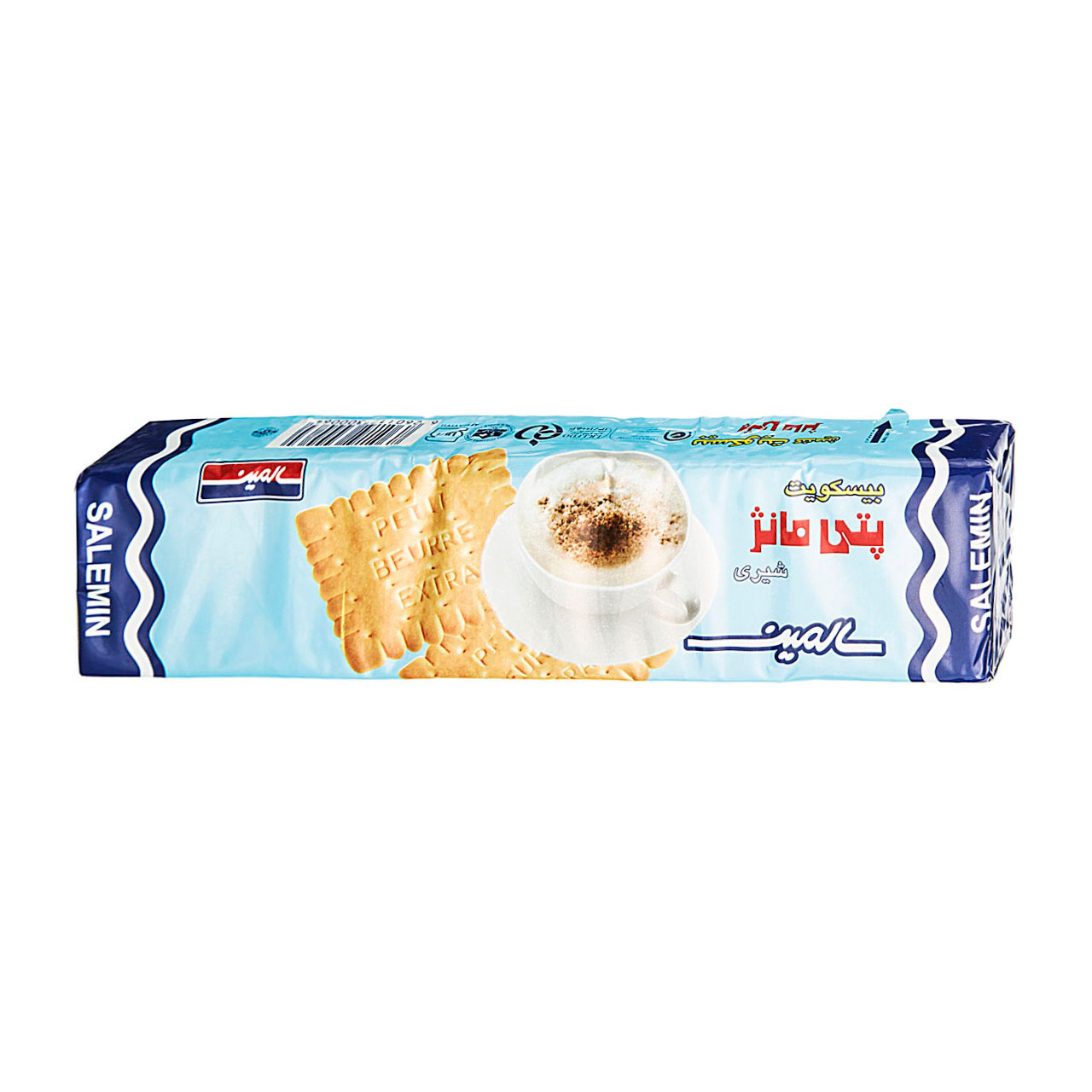 بیسکویت پتی مانژ شیری سالمین 125 گرمی