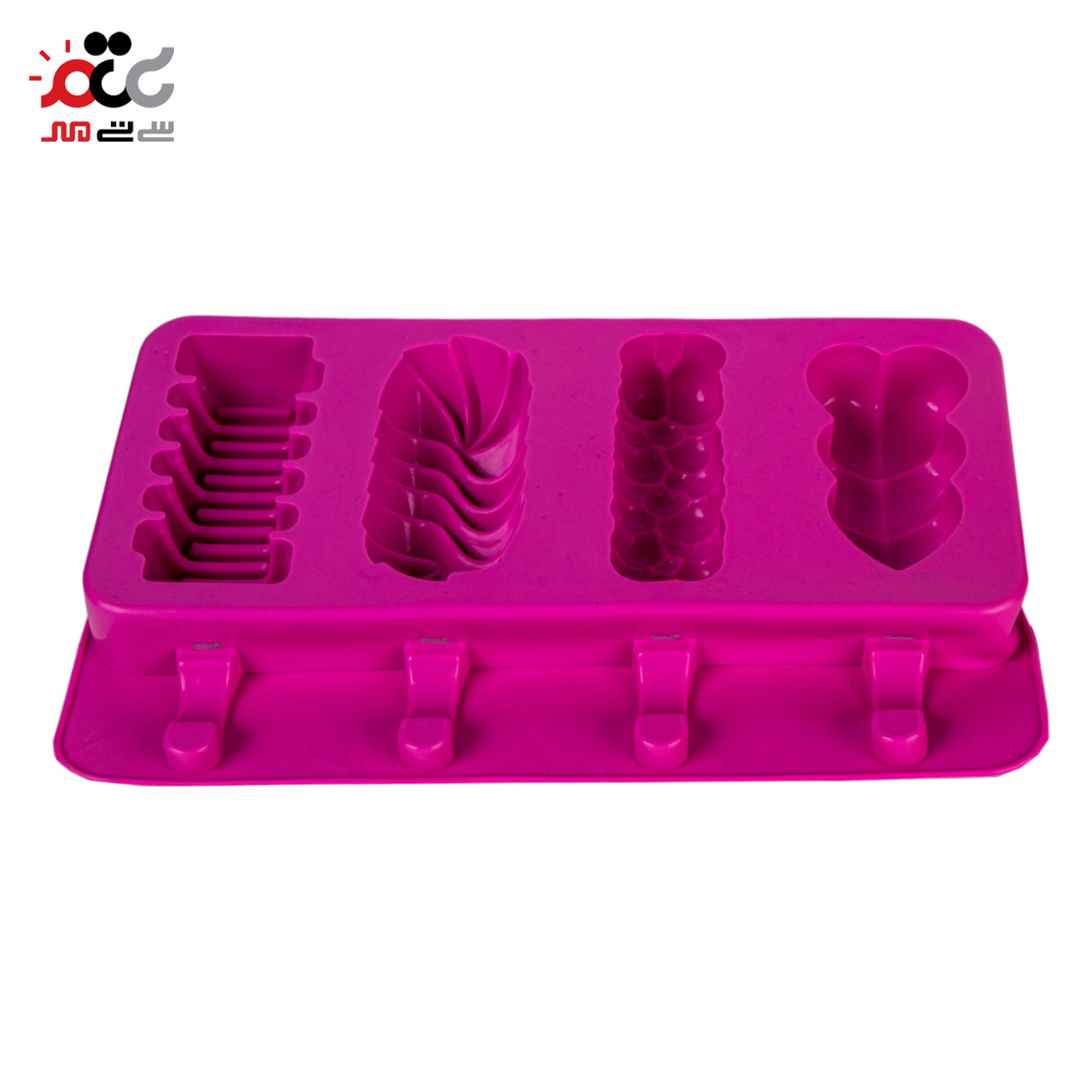 قالب سیلیکونی بستنی مدل مختلط 4 خانه