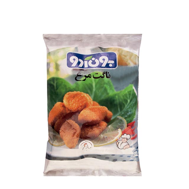 ناگت مرغ  70 درصد بون آدو 950 گرمی