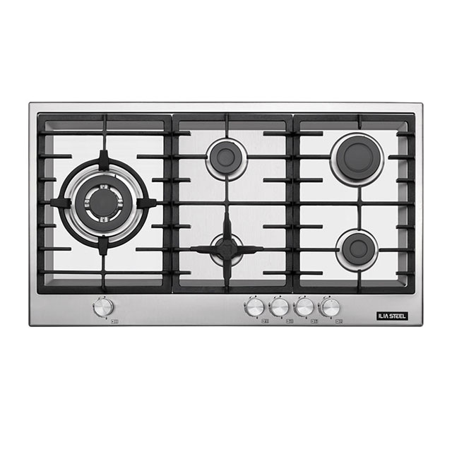 اجاق گاز صفحه ای استیل ایلیا استیل مدل S 505