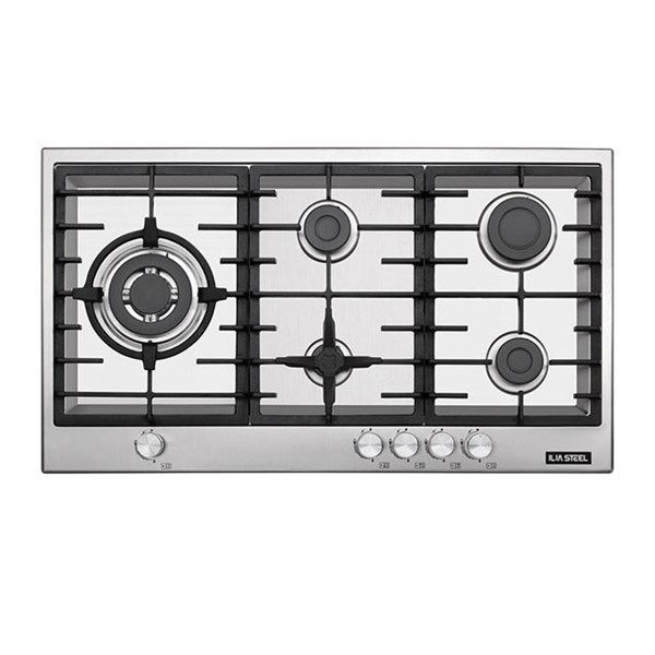 اجاق گاز صفحه ای استیل ایلیا استیل مدل S 505