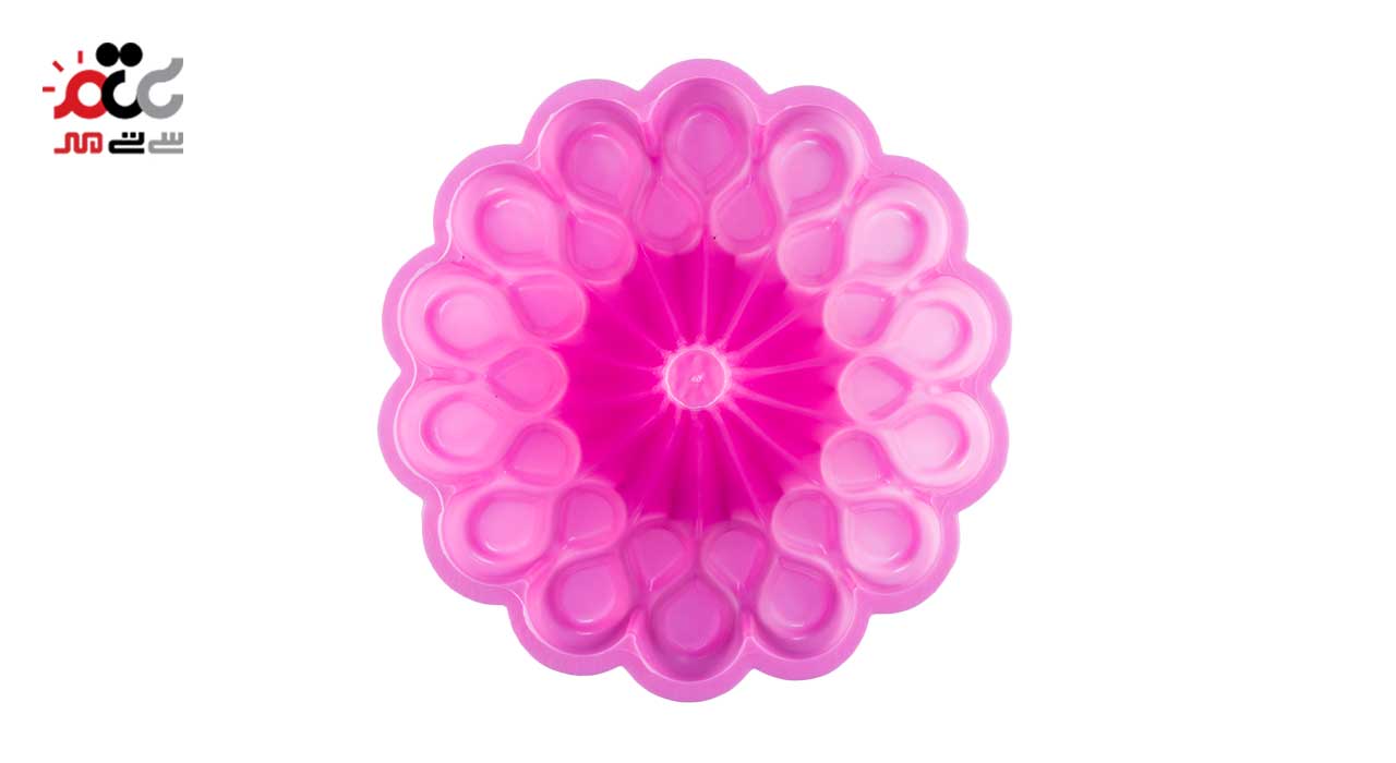 قالب ژله پلاستیکی طرح گل نیلوفر