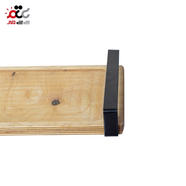 سینی چوبی مدل دسته فلزی