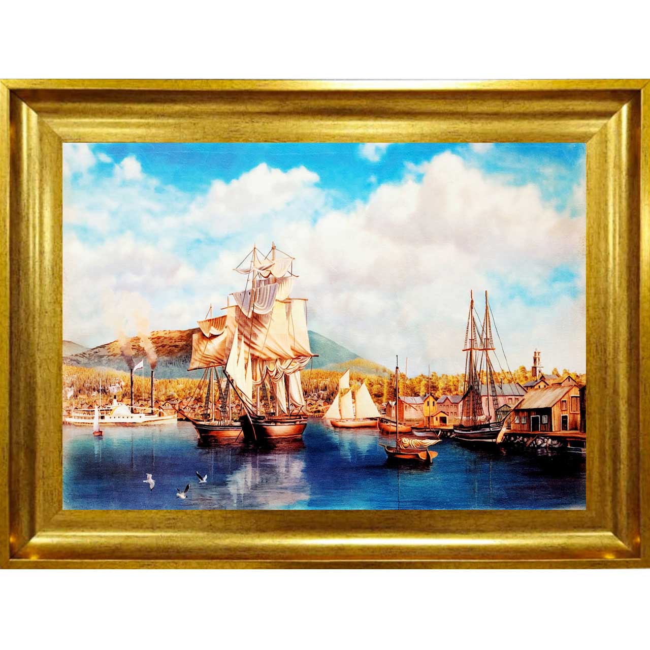 تابلو فرش با زیبا ترین قاب