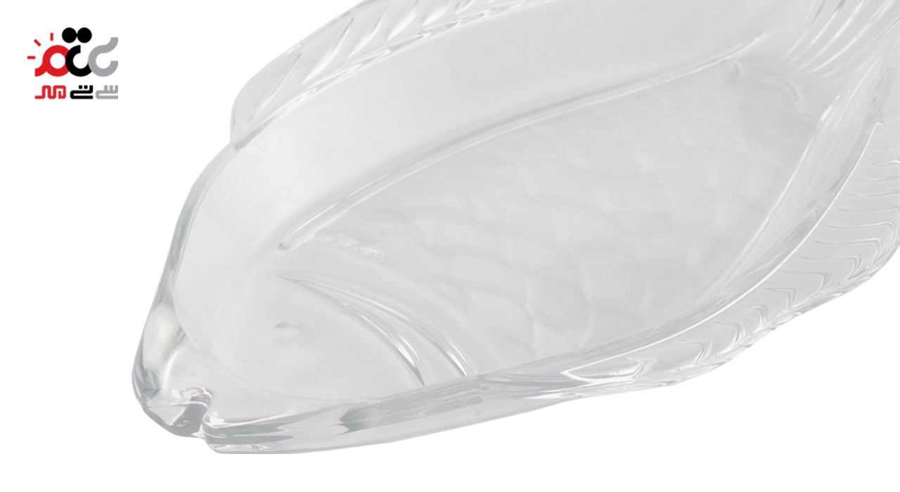 دیس بلور مدل ماهی 2 عددی